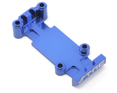 ST Racing Concepts Aluminum Rear Heavy Duty Skid Plate (Blue)