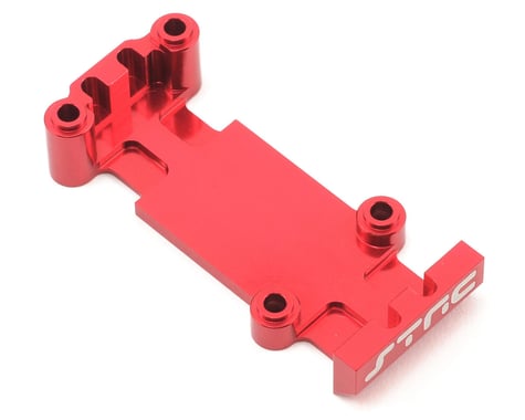 ST Racing Concepts Aluminum Rear Heavy Duty Skid Plate (Red)