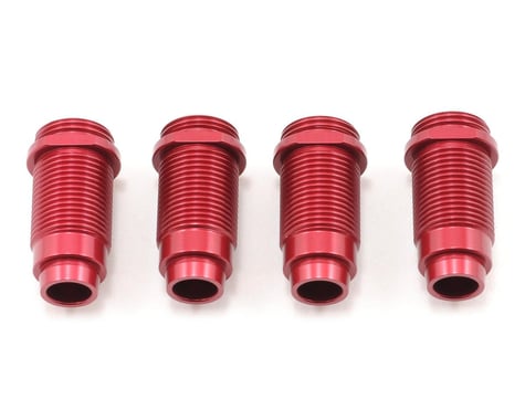 ST Racing Concepts Aluminum Threaded Shock Bodies (Red) (4)