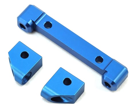 ST Racing Concepts Traxxas 4Tec 2.0 Aluminum Front Hinge Pin Blocks (Blue)
