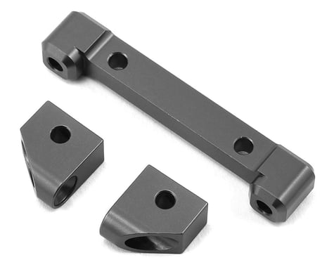 ST Racing Concepts Aluminum Front Hinge Pin Blocks for Traxxas 4Tec 2.0 (Gun Metal)