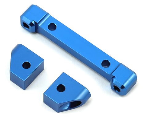 ST Racing Concepts Aluminum Rear Hinge Pin Blocks for Traxxas 4Tec 2.0 (Blue)