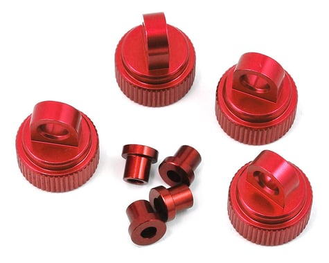ST Racing Concepts Aluminum Shock Caps for Traxxas 4Tec 2.0 (4) (Red)