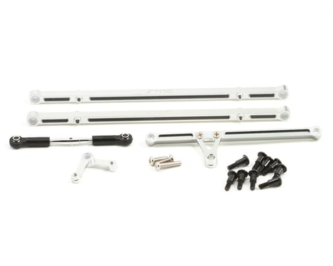 ST Racing Concepts Complete Aluminum Steering Linkage Upgrade Kit (Silver)