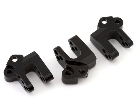 ST Racing Concepts Axial SCX10 III Brass Suspension Link Mounts (Black) (47g)