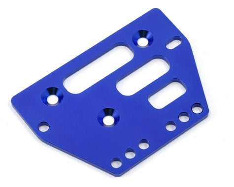 ST Racing Concepts Aluminum Front/Rear Adjustable 4-Link Servo Plate (Blue)