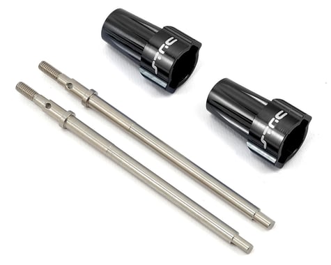 ST Racing Concepts Lockout Axle Kit w/Stainless Steel Driveshaft (Black) (2)