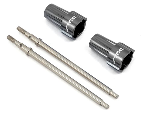 ST Racing Concepts Lockout Axle Kit w/Stainless Steel Driveshaft (Gun Metal) (2)