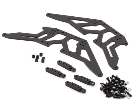 ST Racing Concepts SCX10 Aluminum Chassis Lift Kit (Black)