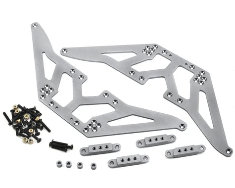 ST Racing Concepts SCX10 Aluminum Chassis Lift Kit (Silver)