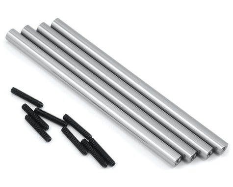 ST Racing Concepts SCX10 Aluminum Lower Suspension Link Set  (4) (Silver)