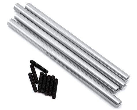 ST Racing Concepts SCX10 Aluminum Lower Suspension Link Set (4) (Silver)