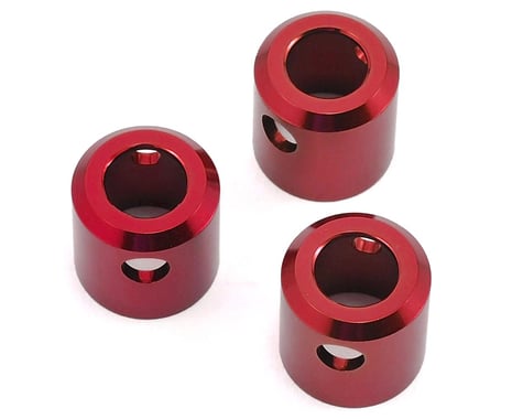 ST Racing Concepts Aluminum Driveshaft Cups (3) (Red)