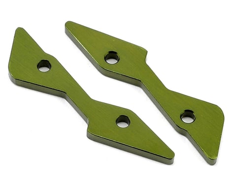 ST Racing Concepts Yeti Aluminum Rear Upper Shock Mount Plate (Green)