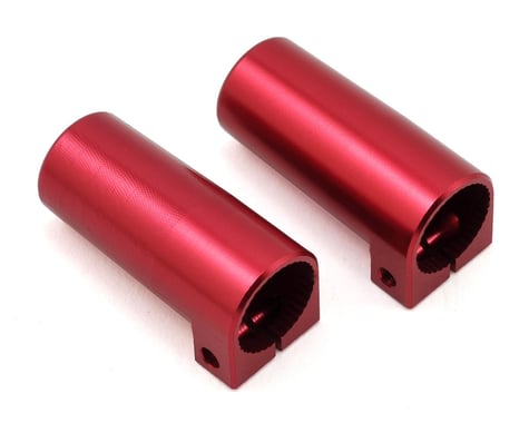 ST Racing Concepts SCX10 II Aluminum Rear Lock Outs (2) (Red)