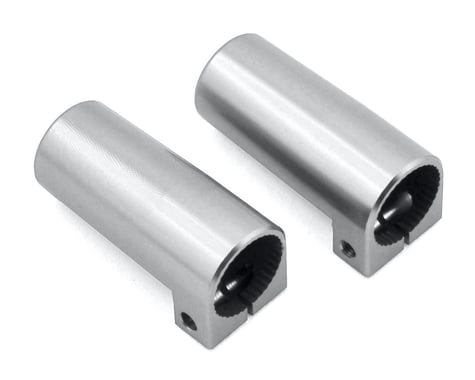 ST Racing Concepts SCX10 II Aluminum Rear Lock Outs (2) (Silver)
