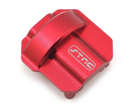 ST Racing Concepts SCX10 II Aluminum Differential Cover (Red)