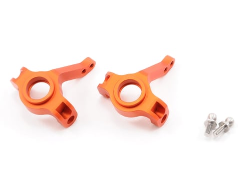 ST Racing Concepts Aluminum Steering Knuckles (Orange) (2)
