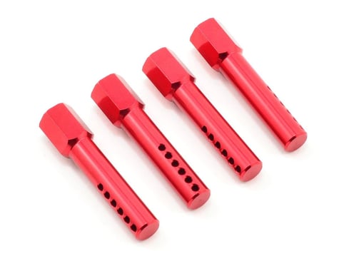 ST Racing Concepts Aluminum Body Posts (Red) (4)