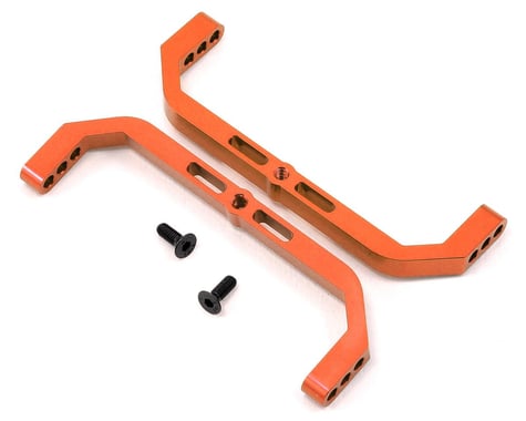 ST Racing Concepts Aluminum Lateral Chassis Braces (Orange) (2)