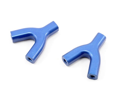 ST Racing Concepts Aluminum Upper Suspension Link “Y” Mount (Blue) (2)