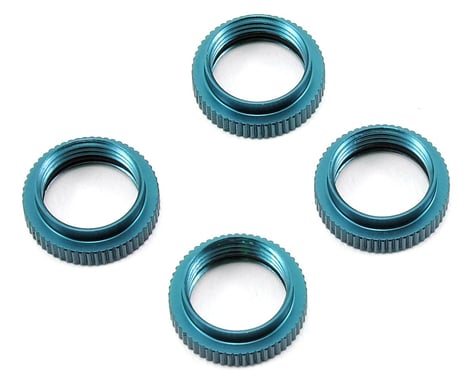 ST Racing Concepts Yeti Aluminum Shock Collar w/O-Ring (4) (Blue)