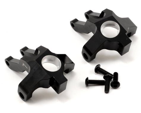 ST Racing Concepts Aluminum Steering Knuckle Set (Black) (2)