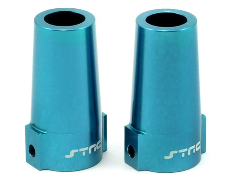 ST Racing Concepts Aluminum Rear Lock Out Set (Blue) (2)