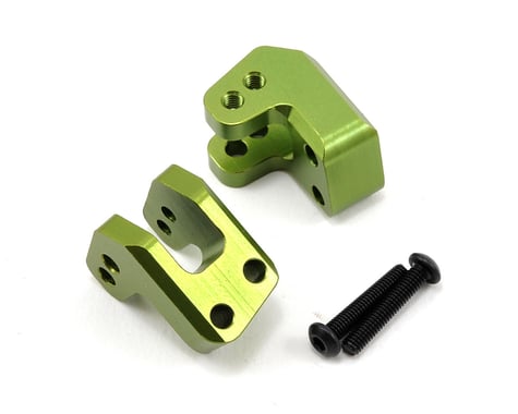 ST Racing Concepts HD Rear Lower Shock Mount Set (Green) (2)
