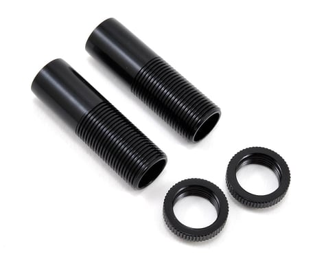 ST Racing Concepts Axial EXO Aluminum Front Threaded Shock Bodies (Black) (2)