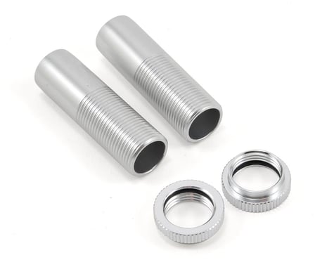 ST Racing Concepts Axial EXO Aluminum Front Threaded Shock Bodies (Silver) (2)