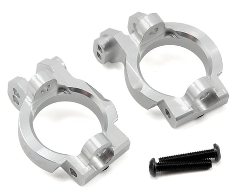ST Racing Concepts Front Caster Block Set (Silver) (2)