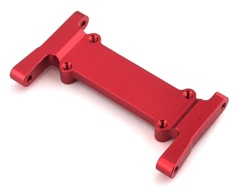 ST Racing Concepts Enduro Aluminum Battery Tray Mount/Front Chassis Brace (Red)