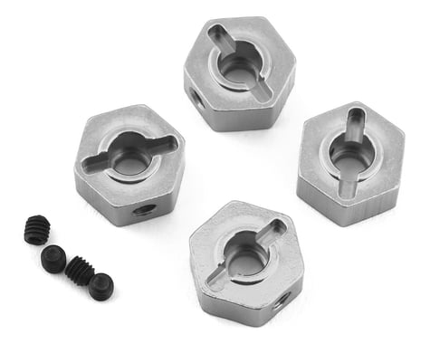 ST Racing Concepts Enduro Aluminum Hex Adapters (4) (Silver)