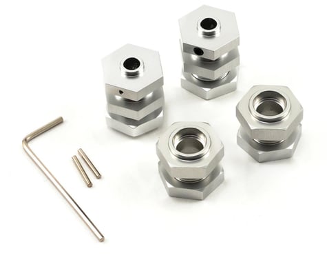 ST Racing Concepts Aluminum 17mm Hex Adapter Kit (Silver)