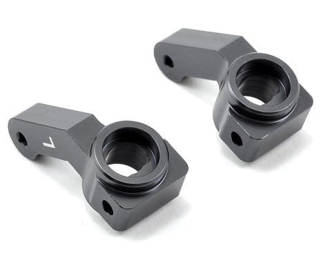 ST Racing Concepts Aluminum Inboard Bearing Steering Knuckles (Gun Metal) (2)