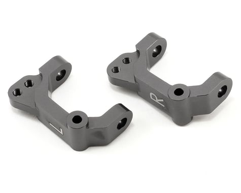 ST Racing Concepts Aluminum Caster Block Set (Gun Metal)