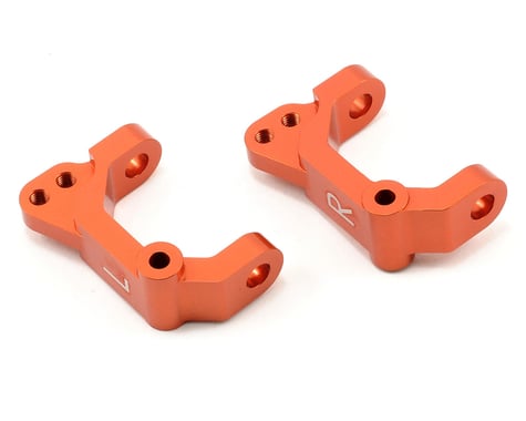 ST Racing Concepts Aluminum Caster Block Set (Orange)