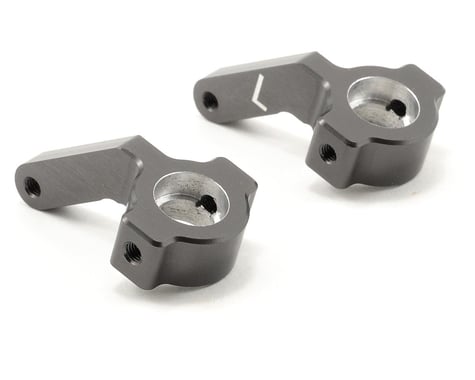 ST Racing Concepts Aluminum Inline Steering Knuckle Set (Gun Metal)