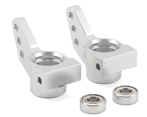ST Racing Concepts Aluminum 0.5° Toe-In Hub Carrier w/5x11mm Bearing (Silver)