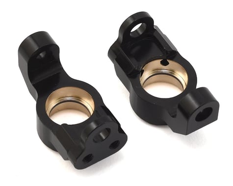 ST Racing Concepts HPI Venture Brass Front Steering Knuckles (Black) (2)
