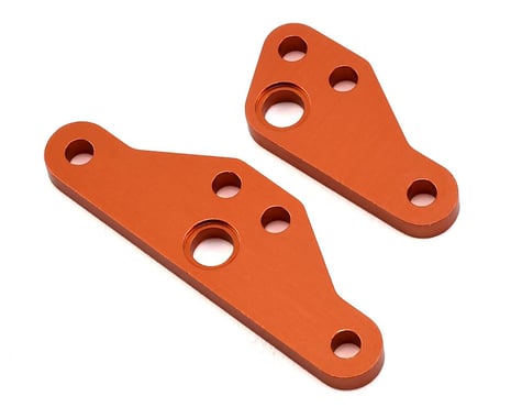 ST Racing Concepts HPI Venture Aluminum HD Steering Plate Set (Orange) (2)