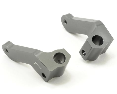 ST Racing Concepts Aluminum HD Front Steering Knuckle Set (Gun Metal) (2)