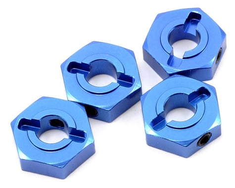 ST Racing Concepts Aluminum Hex Adapter Set (Blue) (4)
