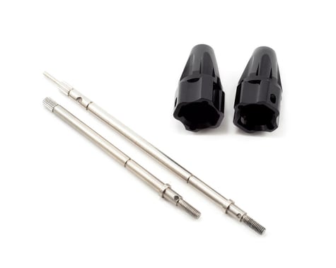 ST Racing Concepts Rear Lock-out w/Stainless Steel Axles (Black)