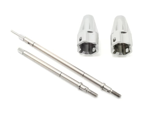 ST Racing Concepts Rear Lock-out w/Stainless Steel Axles (Silver)