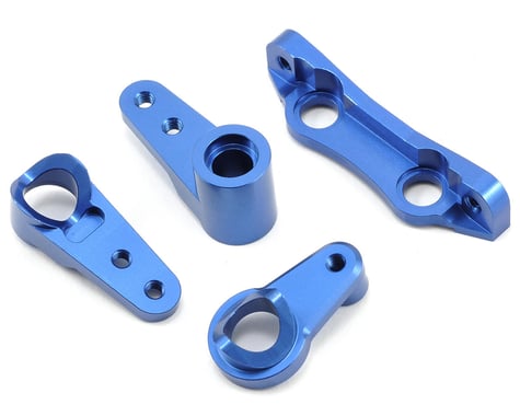 ST Racing Concepts Aluminum Precision Steering Rack (Blue)