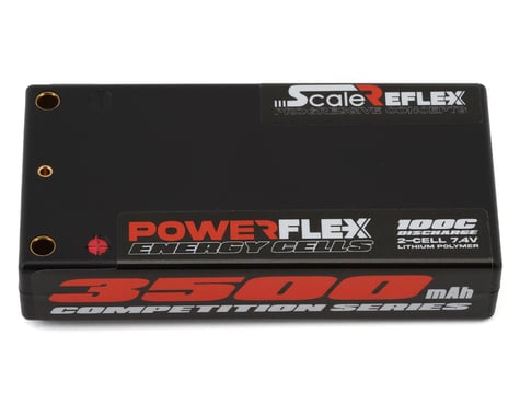 Scale Reflex 2s LiPo Battery 100C (7.4V/3500mAh) w/4mm Bullets