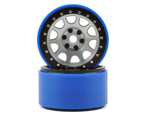SSD RC 2.2 D Hole PL Beadlock Wheels (Silver) (2) (Pro-Line Tires)