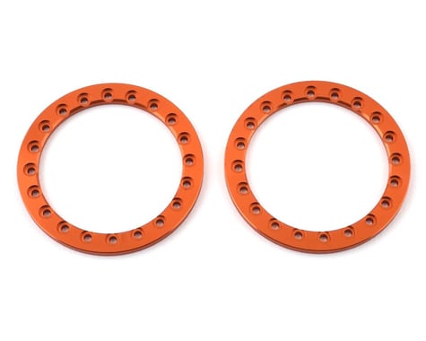 SSD RC 1.9"" Aluminum Beadlock Rings (Orange) (2)